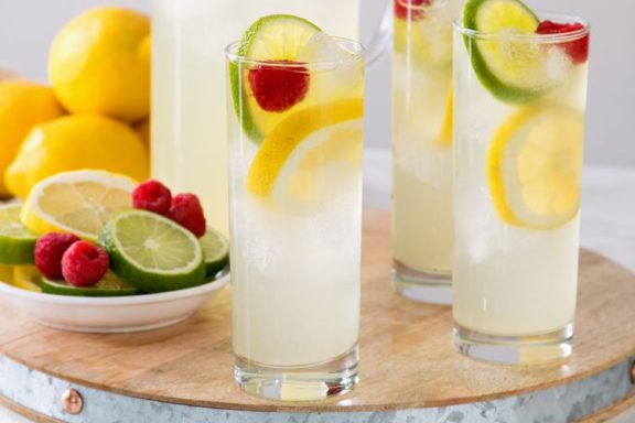 Rum Spiked Lemonade 